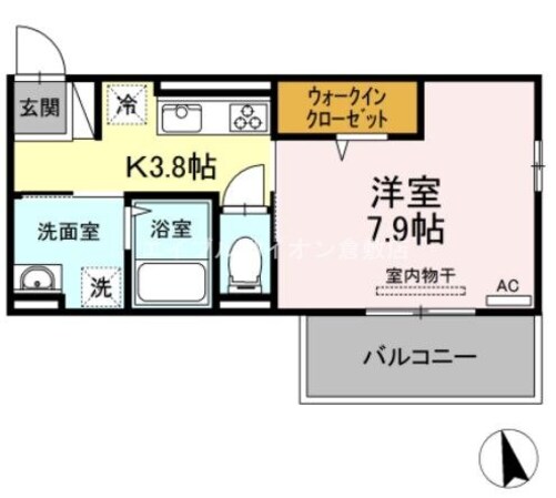 ラ・レコルトの物件間取画像